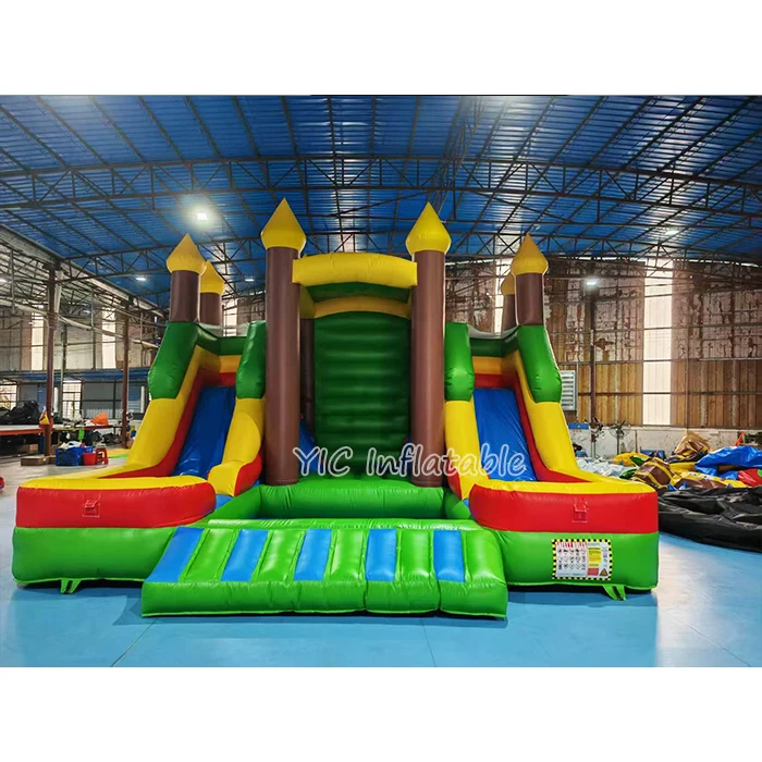 

Outdoor Commercial Grade Bounce House Combo Adult Bouncy Jumping Castle Kids Party Inflatable Bouncer With Water Slide And Pool