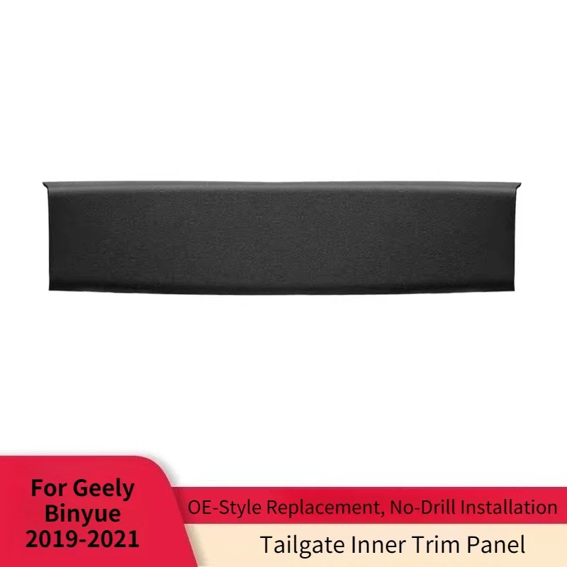 

For Geely Binyue 2019-2025 Proton X50 Rear Door Trim Panel Tailgate Inner Trim Automobile Interior Accessories