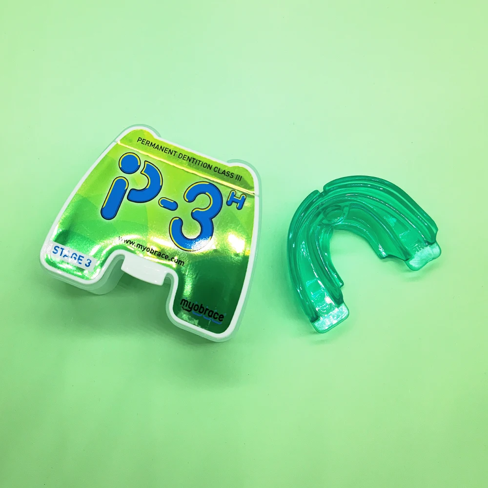 

MRC Orthodontic P3H Trainer Use for Adult Gaps Between Teeth Become Larger Myobrace P3H Medium Size Trainer