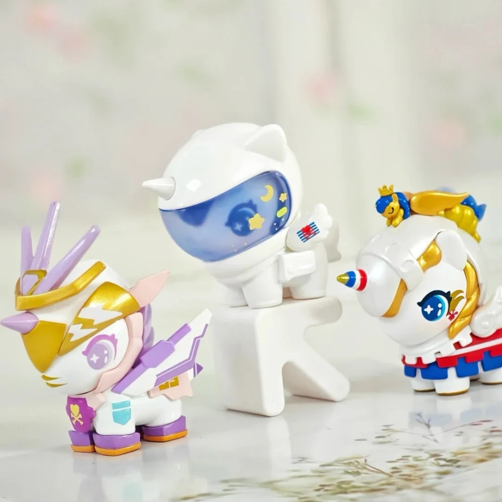 TNTSPACE TOKIDOKI caja ciega serie Four Seasons Tide Play colección decoración de mesa figura de Anime sorpresa cajas misteriosas lindo