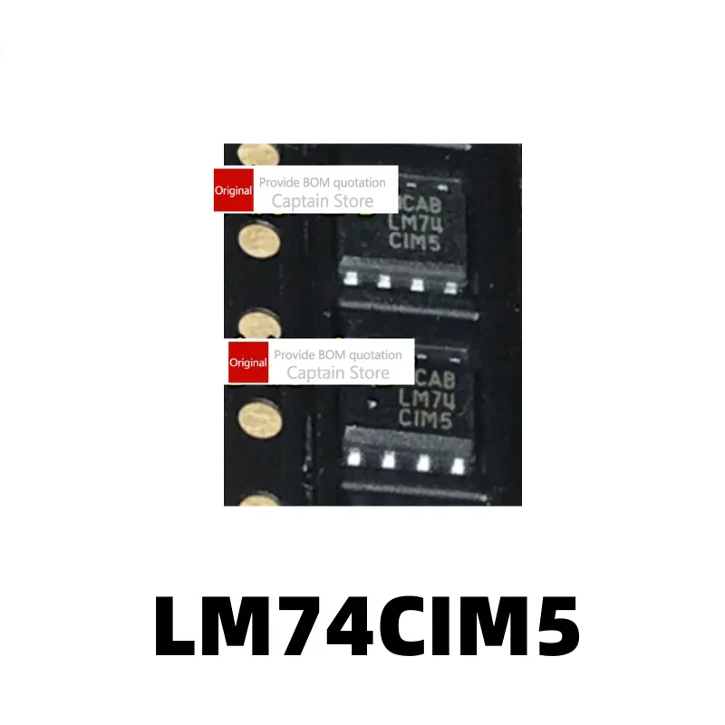 5PCS Smd LM74CIM5 L…