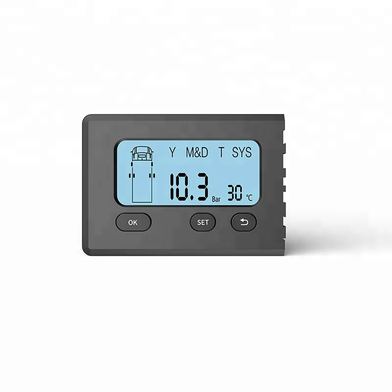 Truck TPMS for Trucks 18 Wheel 200psi Sensor Embedded 2.8inch LCD Monitor Internal Wireless Tire Pressure Monitoring System