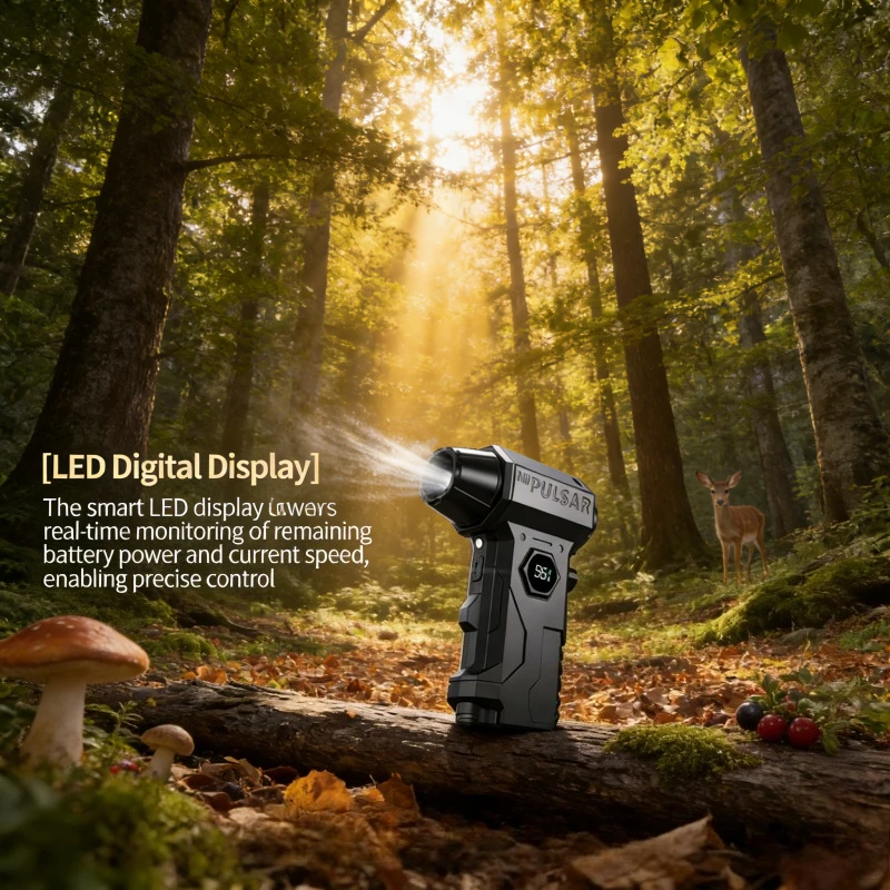 

Воздуходувка для детейлинга автомобилей X7 | Высокомощный пылесос 990000 об/мин с дисплеем в реальном времени