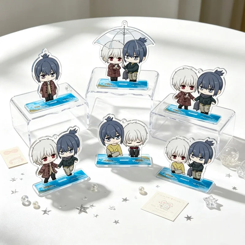 Science Fiction Anime No.6 Acrylic Standing Sign Keychain Sion/Nezumi 10CM Accessories Goods Collection Holiday Gifts Souvenir
