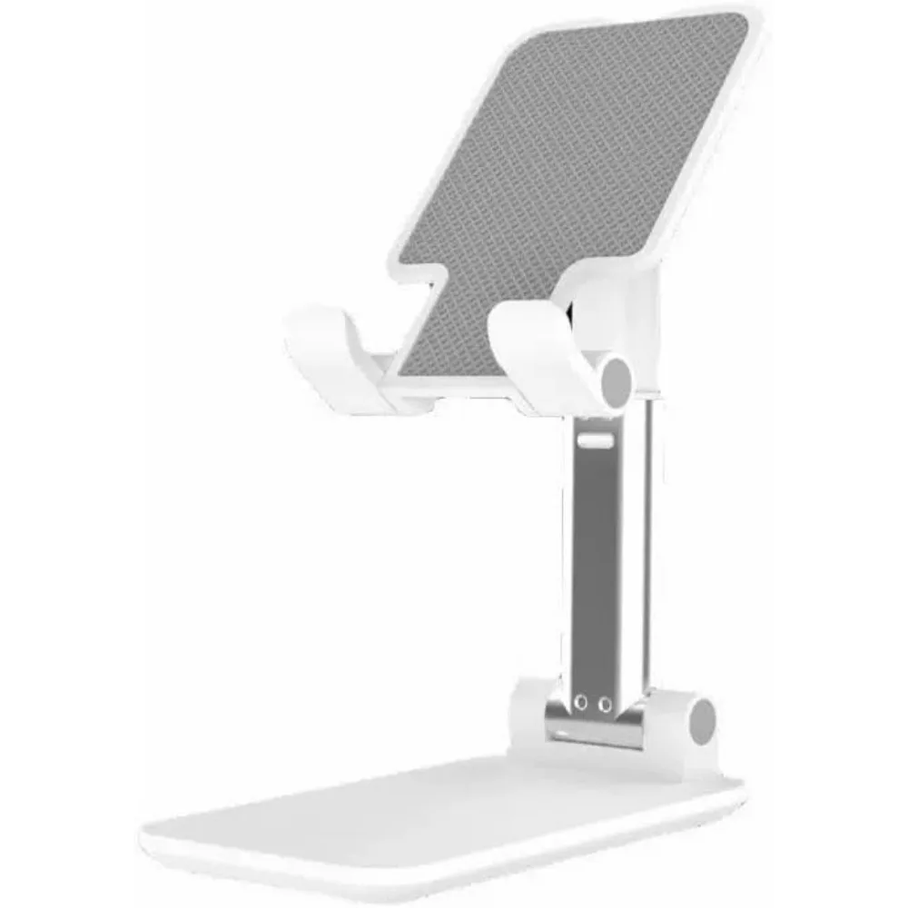 Adjustable Foldable Phone Stand for Desk, Height & Angle Adjustable, Anti-Slip, Universal Smartphone Holder