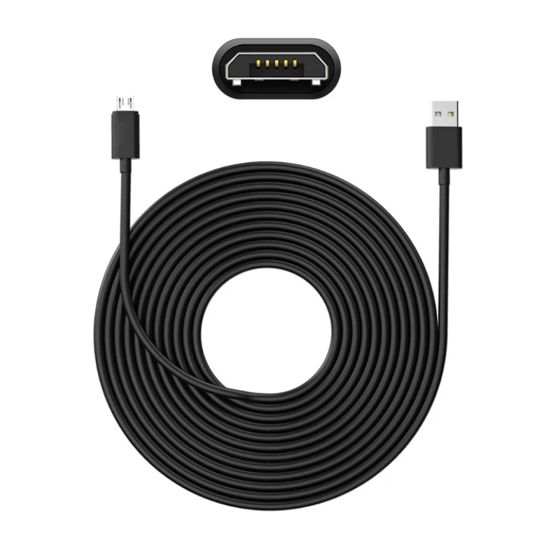 5m Micro USB Charger Cable Charging Wire Cord for Mi Mobile Phone Cellphone Tablet PC Power Bank DVR Camera