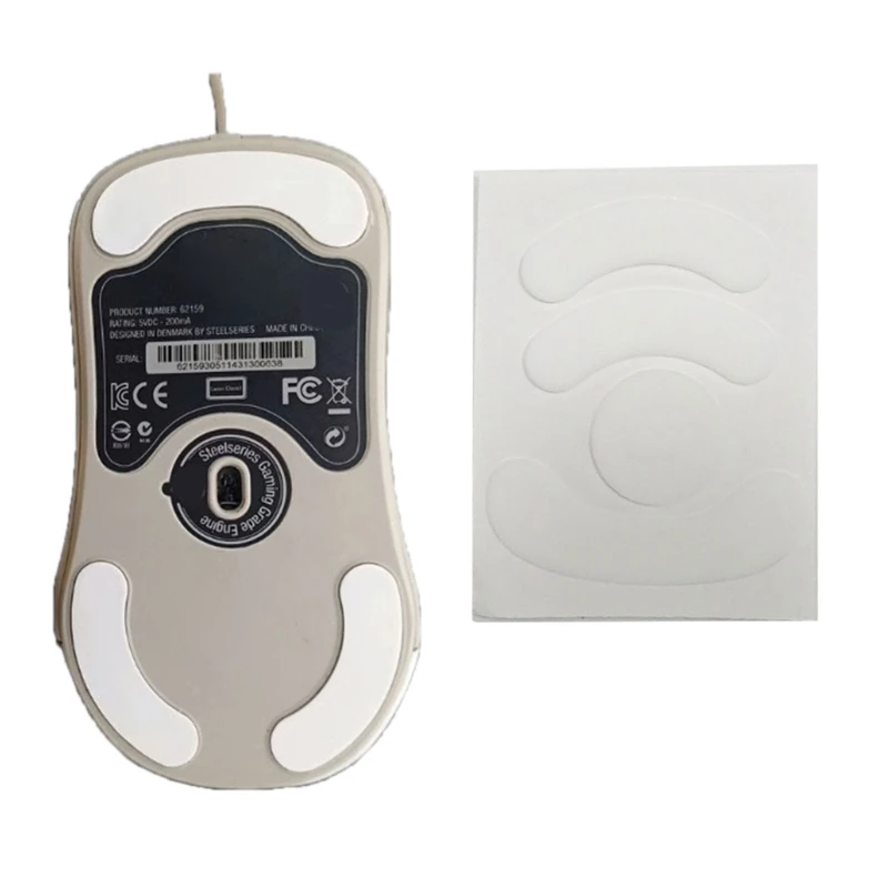 1 Bộ HotlineGames Băng Chuột Chân Dán Miếng Lót Chuột Giày Trượt Gildes Cho Sensei Mười Chuột Lướt Cạnh Cong D0UA