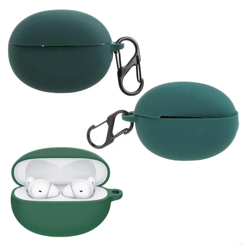 Y4ue bảo vệ silicone cho vỏ bọc da mềm cho enco miễn phí 2 nghe