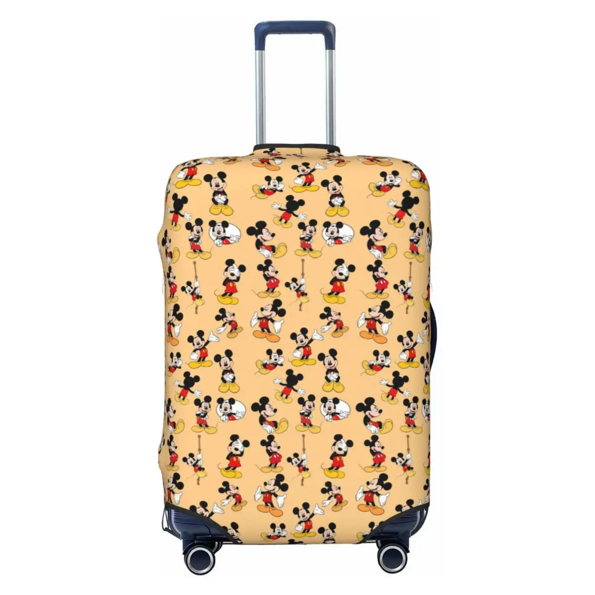 

Custom M-Mickey M-Mouse Collage Travel Luggage Cover Dust Proof Anime Cartoon Suitcase Cover Protector Fit 18-32 Inch