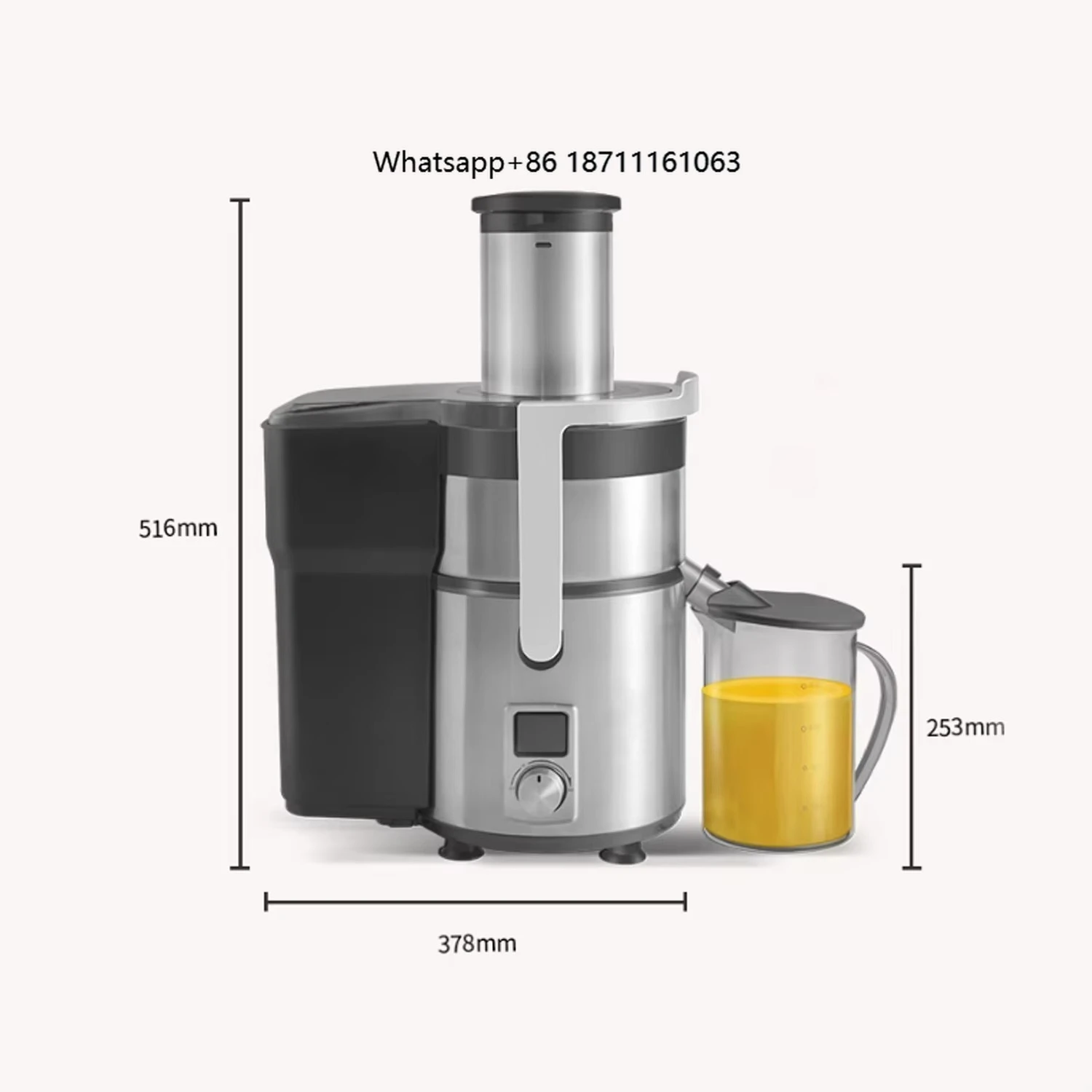 Commercial Industrial Automatic Masticating Juicer Machine Stainless Steel High Efficiency Fruit Juice Extractor Cold Press