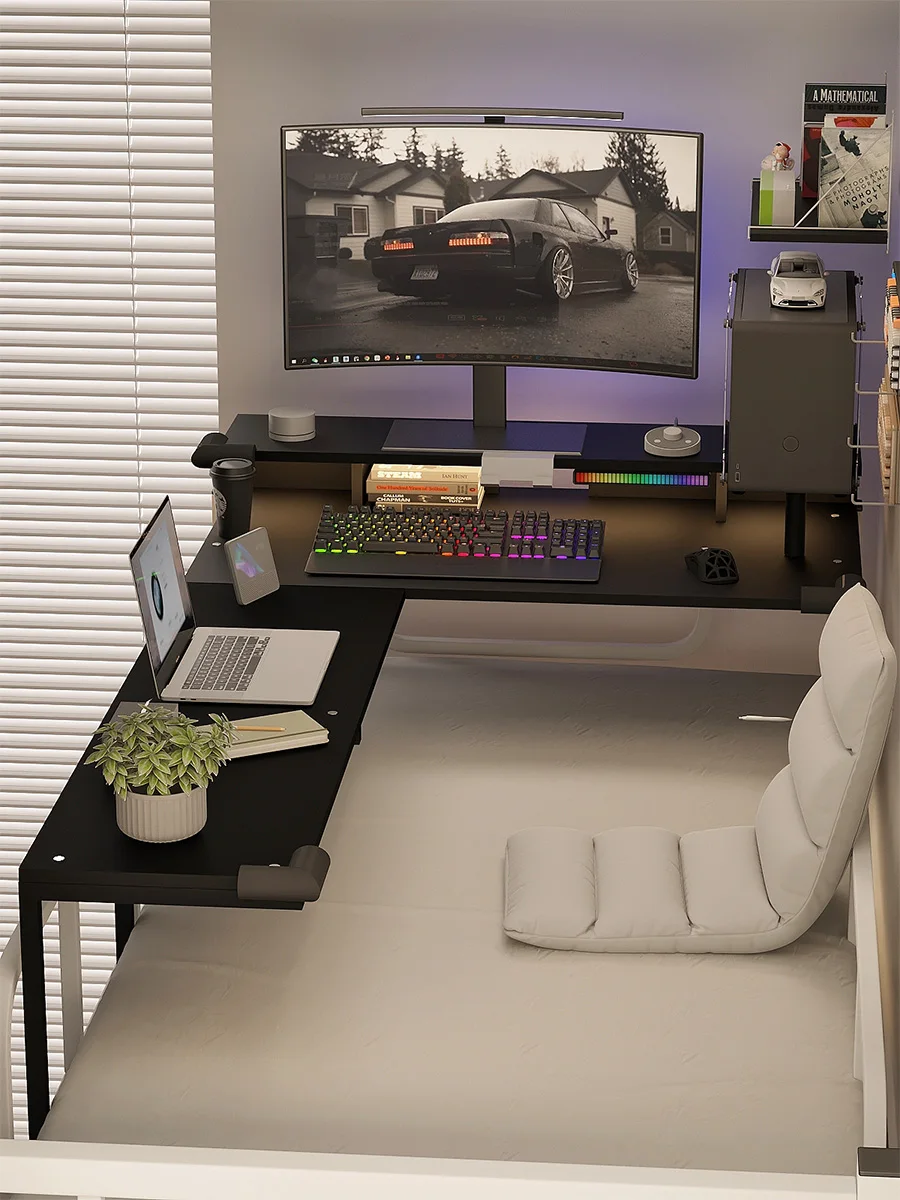 

Bed Corner Computer Desk Dormitory Corner Desk Gaming Table