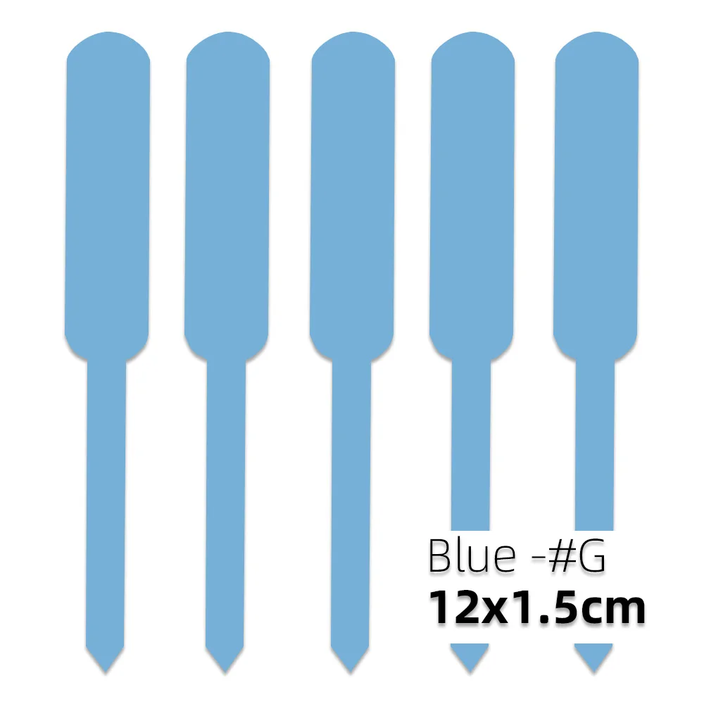 Nieuwe Tuin Plant Tags Waterdichte Plastic Etiketten Kwekerij Markers Bloempotten Zaailing Teken Mark DIY Tuin Decor Gereedschap