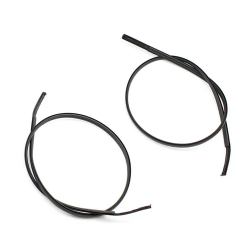 Imagen 2 del producto Juego de molduras por goteo para techo lateral L+R de 2 piezas 7555152160 7555252140   Para Toyota Yaris Sedan 2007 2008-2011 Tira de sellado de techo embellecedora