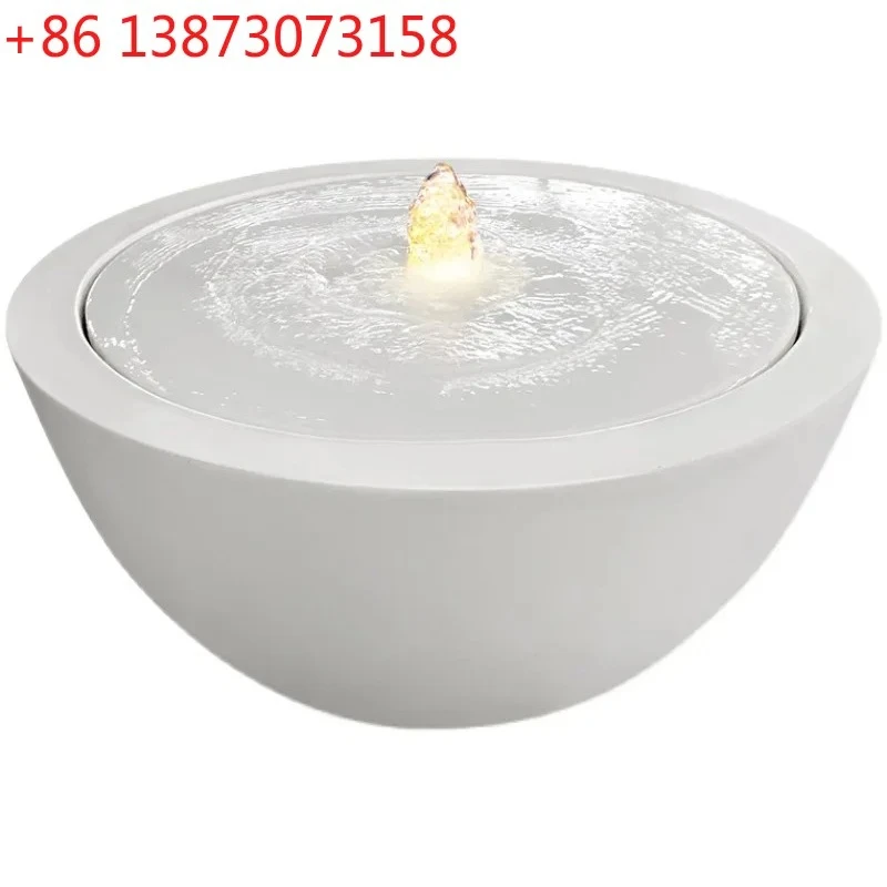 Flowing Water Ornaments Fountain Waterscape Sketch Simple Water Garden Club Courtyard Outdoor Decoration