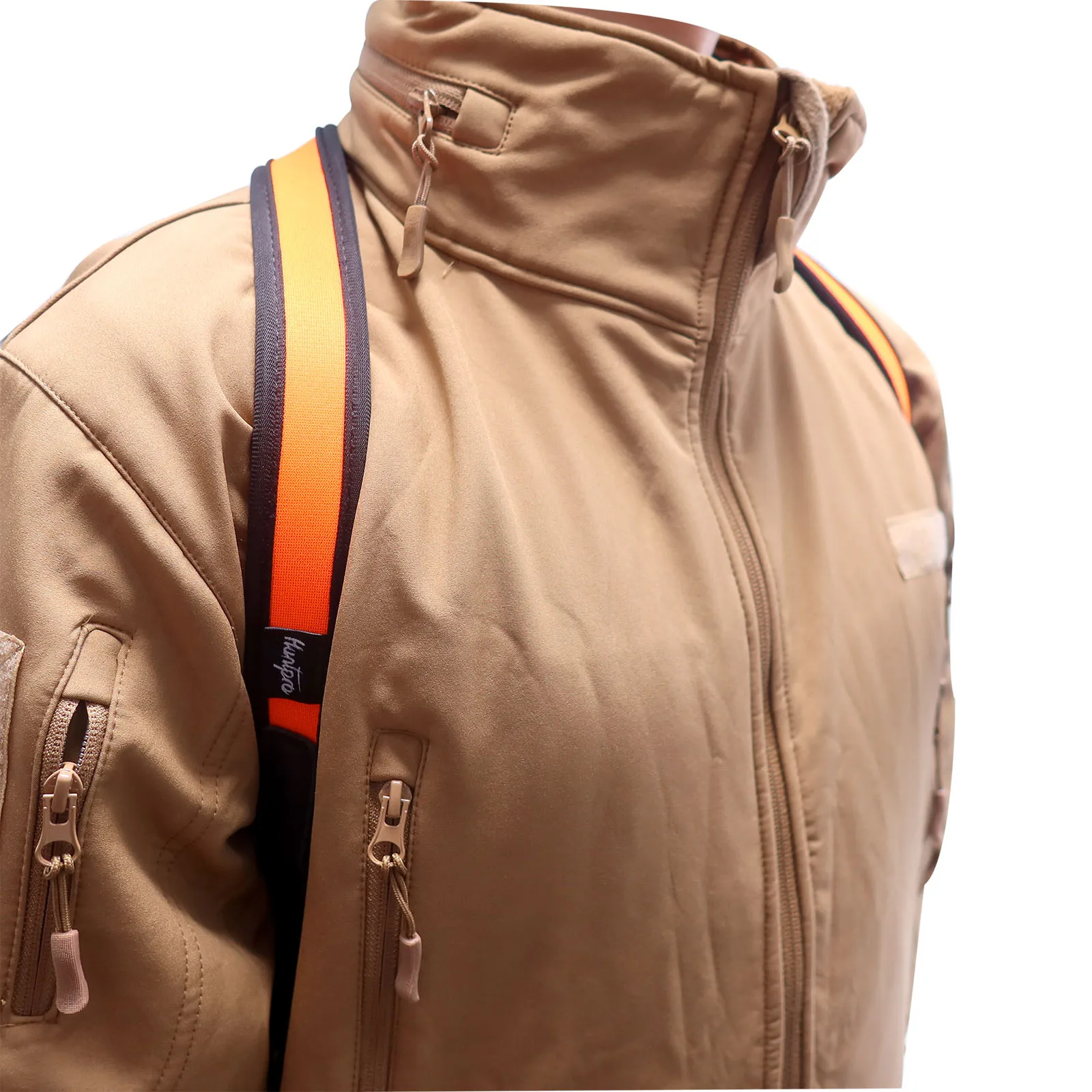 التكتيكية 2 نقطة بندقية الرافعة العالمي الصيد مزدوجة حقيبة ظهر تحمل على الكتف حزام قابل للتعديل النيوبرين تسخير للصيد في الهواء الطلق #6