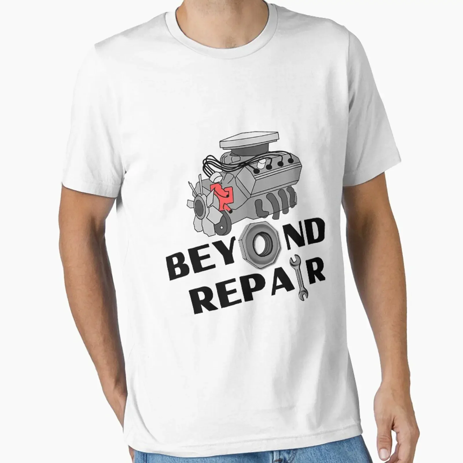 Boy Racer Car Lovers Petrol Head Mechanic Engine Racing designed and sold by corruptmacadami vintage Washed Soft Versatile