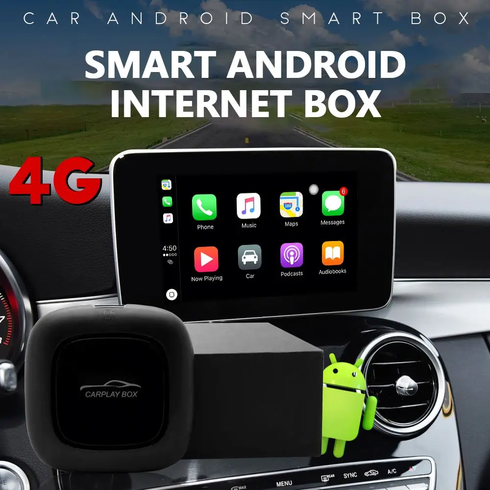 Universal Portable Box Wireless Carplay Smart Ai Box 2G+ 324g Car Video Box Carplay