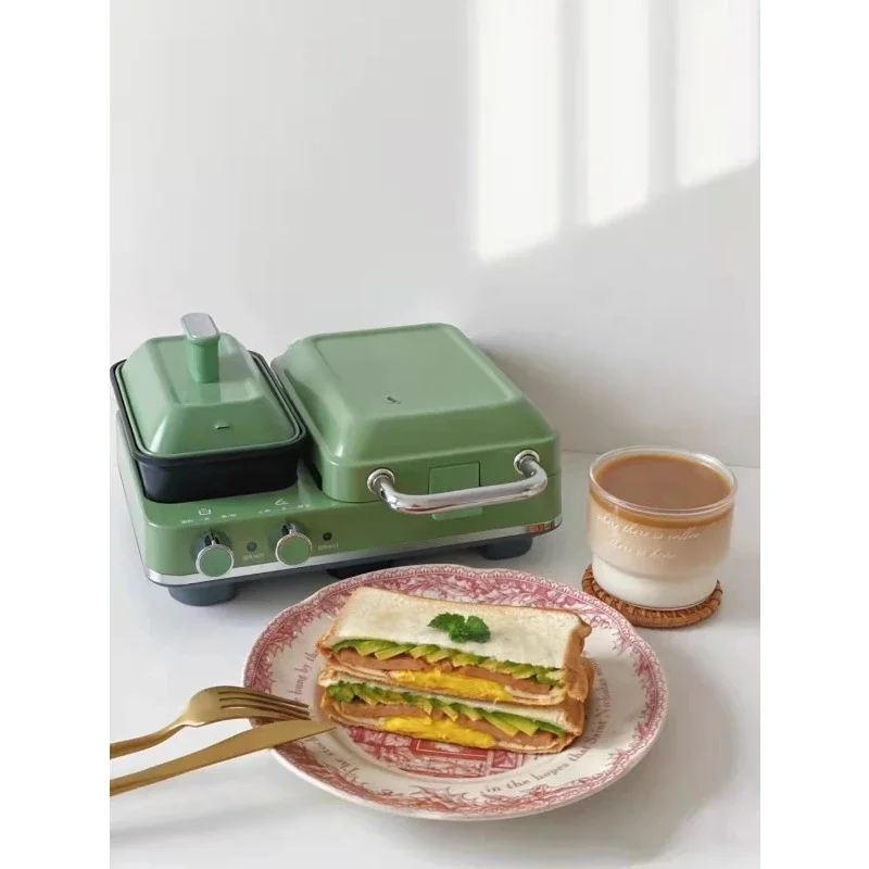 multifunctional breakfast machine, sandwich light food machine, small household waffle maker, toast press toaster