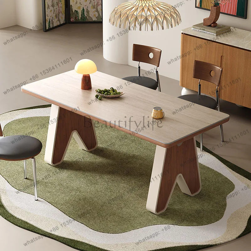ld High Mahjong Dining Table Mobile Poker Restaurant Study Modern Luxury Living Room Dining Table Writing Mesa Kitchen
