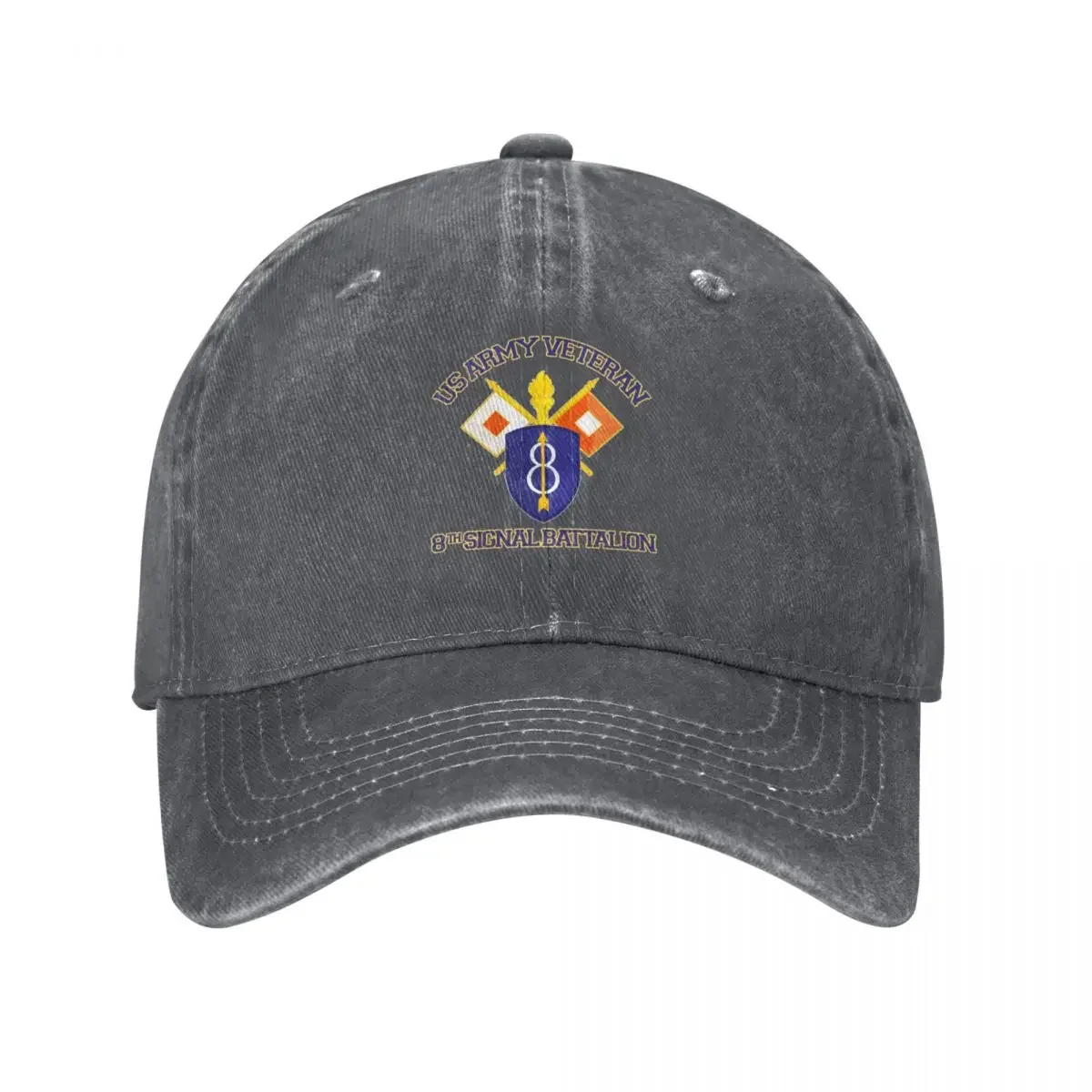 8th Infantry Division Signal Bn Baseball Cap Christmas Hat Sunhat Designer Hat Women's Beach Visor Men's