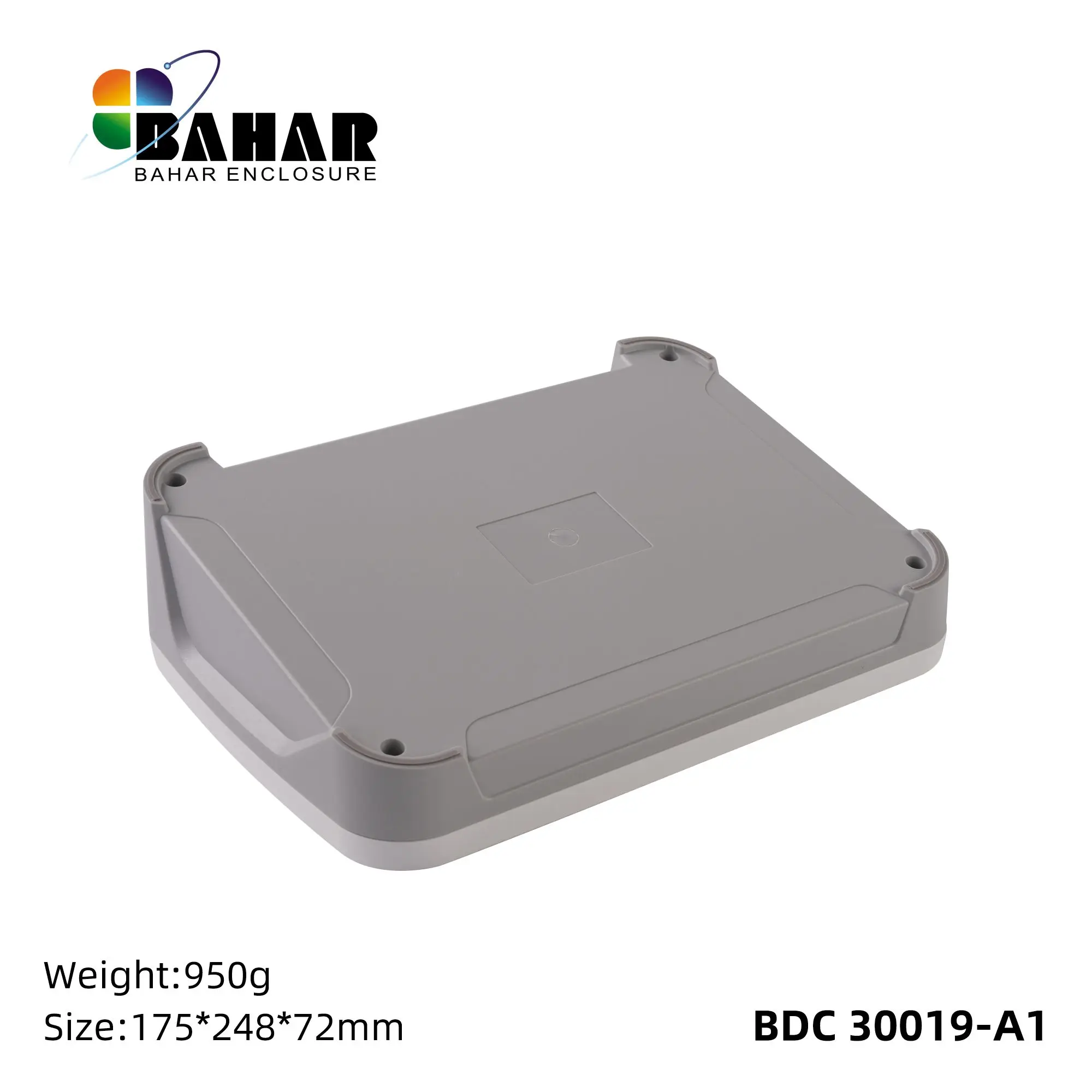 MODEL BDC 30019 Bahar Enclosure ABS Plastic Housing Desk-top shell Wire Junction Box Instrument Case