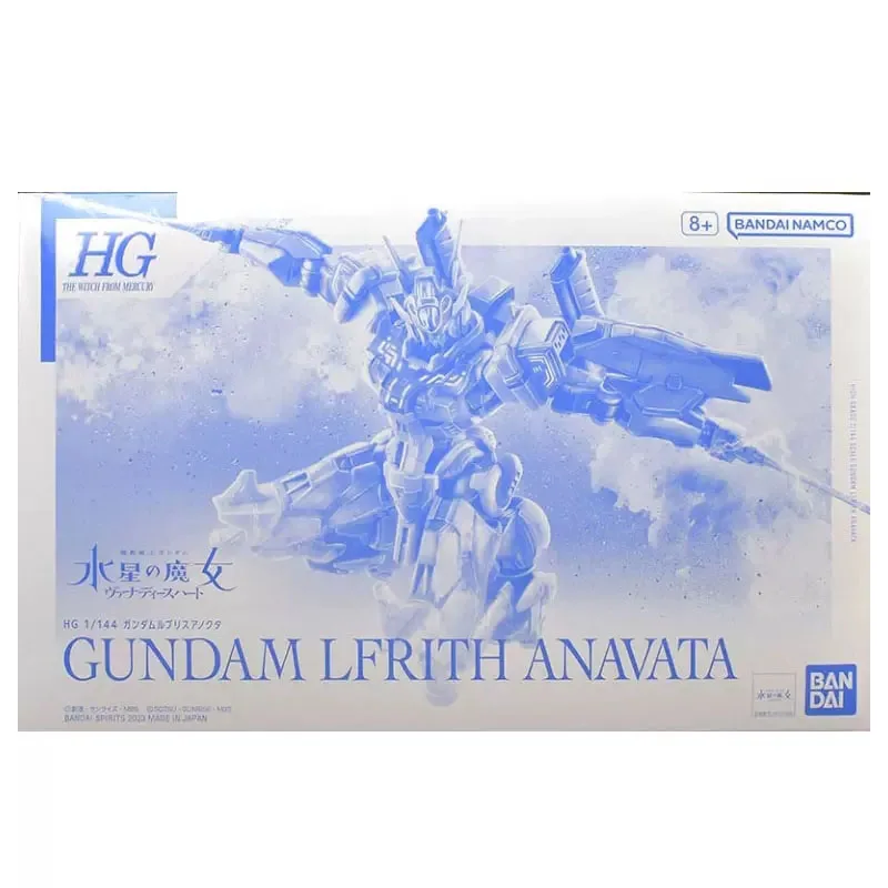 Bandai Genuine Gundam Model HG  1/144 Gundam Lfrith Anavata The Demon Gundam oy Action Assembly Toy Collection Model