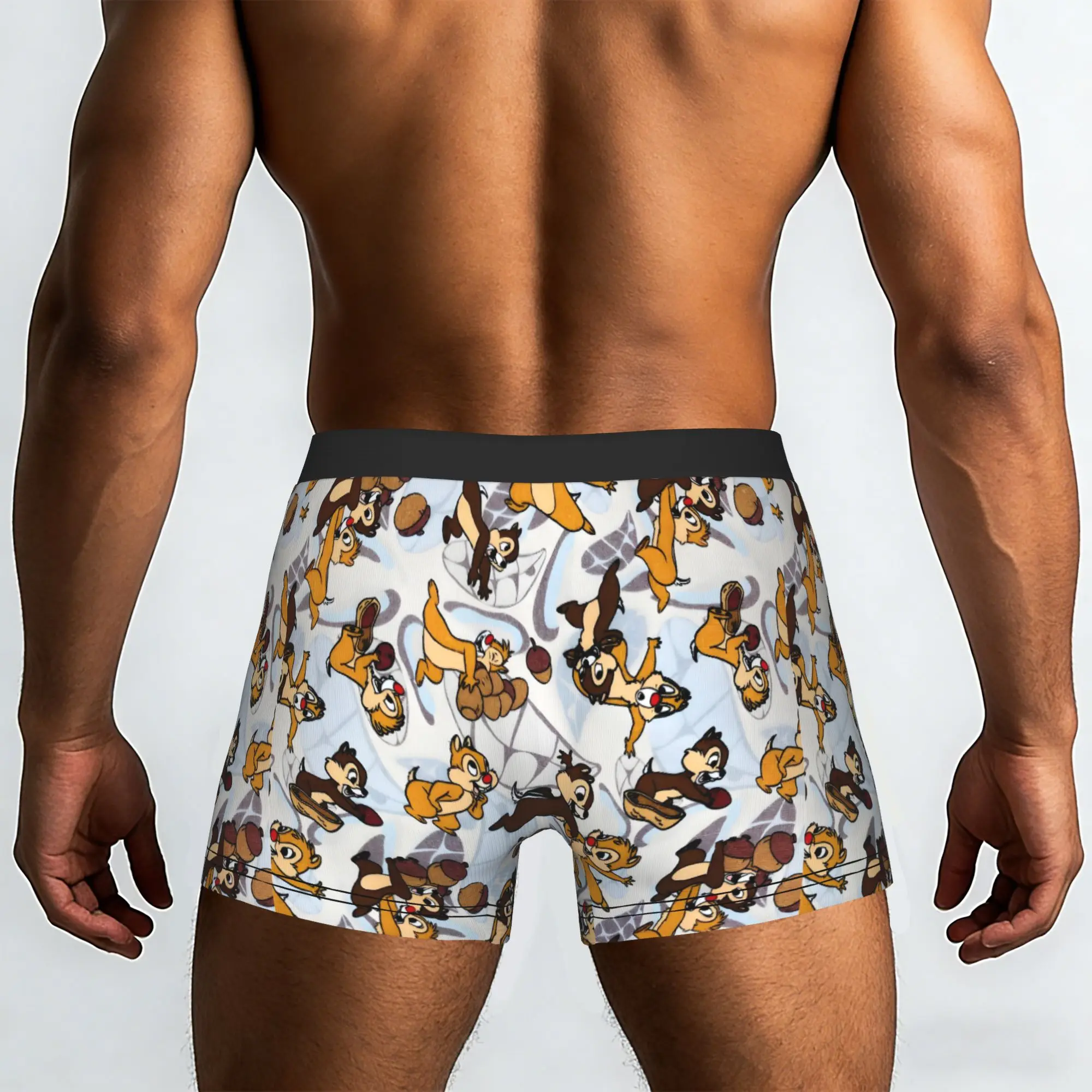 Custom Chip Anime D-Dales Boxer Shorts For Men 3D Printed  Underwear Panties Briefs Soft Underpants