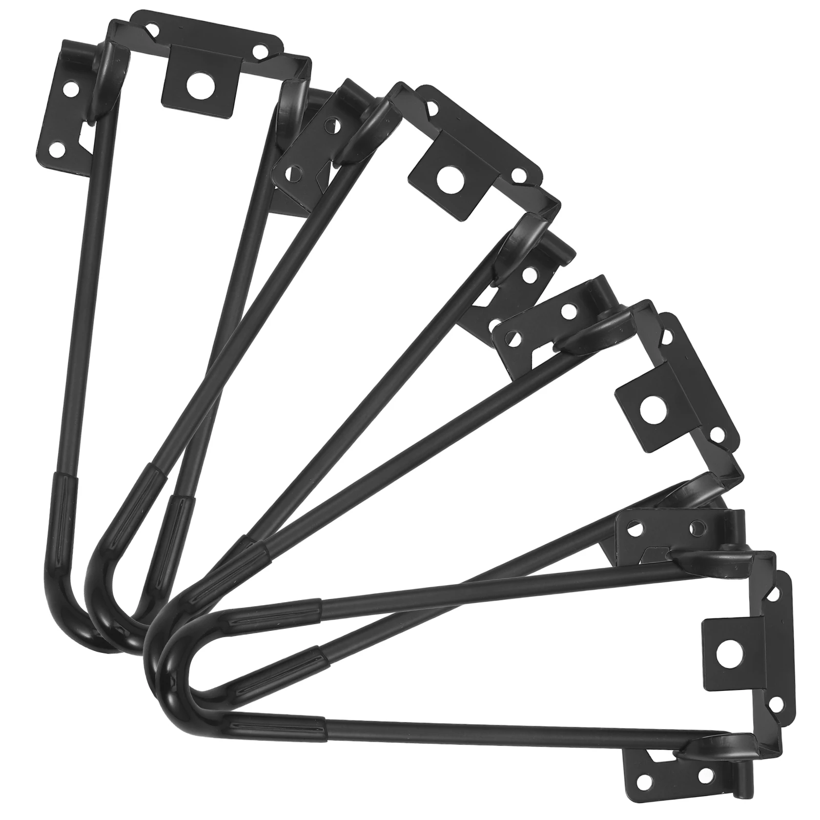 

1 комплект складных ножек, черные, диаметр 7 мм, высота 20 см, устойчивые ножки журнального столика, металлические ножки, аксессуары для журнального стола «сделай сам»