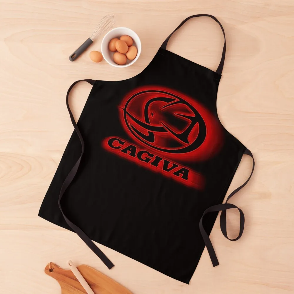 

Cagiva Red Flash Logo Apron waiter For Home Accessories Hairdressing Hairdresser Accessories Apron