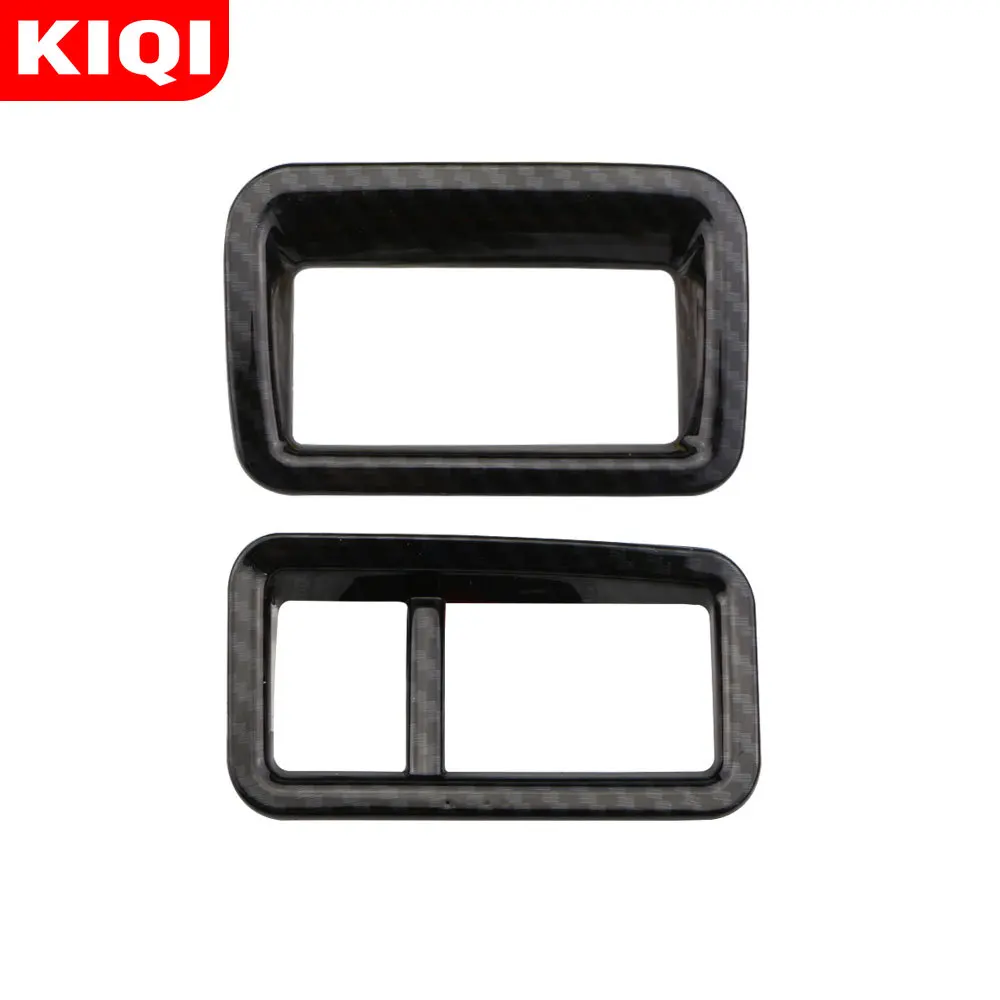 Fog Lights Switch Cover for Toyota C-HR CHR 2016-2023 Car Tank Button Trim Headlight Switchs Circle Sticker Accessories