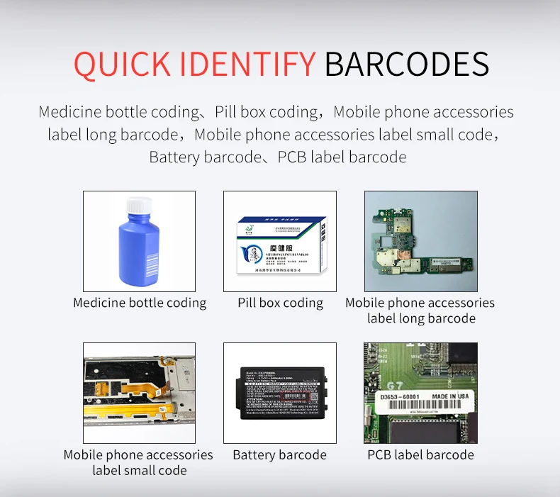 1D 2D Embedded CMOS Barcode Scanner Module with Megapixel Fixed Mount RS232/USB Interface Stock Available