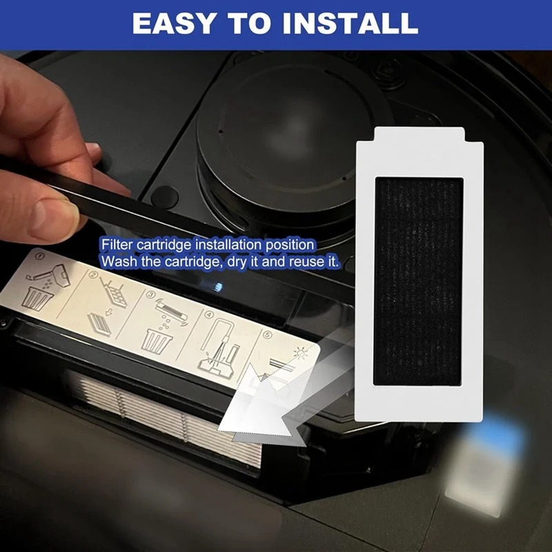 Ecovacs-Deebot T30S/ N30 PRO, Aspirateur Robot Omni/ N30, Brosse Latérale Principale, Tampons Hepa Pound, Sacs à Poussière