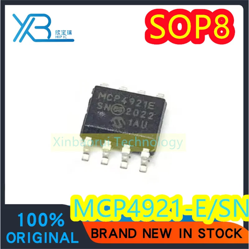 (5/20pieces) MCP4921-E/SN MCP4921E MCP4921 analog-to-digital converter chip SOP-8 patch new original electronics spot