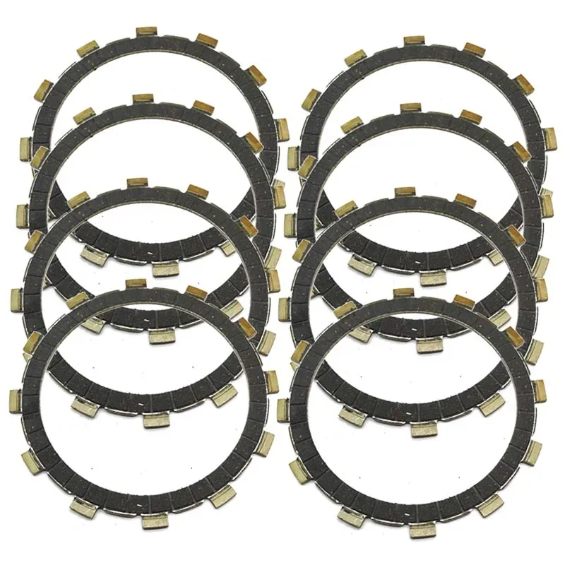 For KAWASAKI KX250 EJ650 KL650 VN700 KZ750 VN750 ZX750 VN800 VN900 ZX900A GPZ900R Ninja ZX-9R Motorcycle Friction Clutch Plates