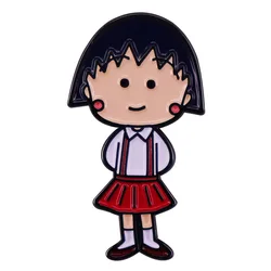 Beautiful Girl Enamel Pins Comic Movies Metal Badges Lapel pins Brooches Women Men Jewelry Accessories For Gifts