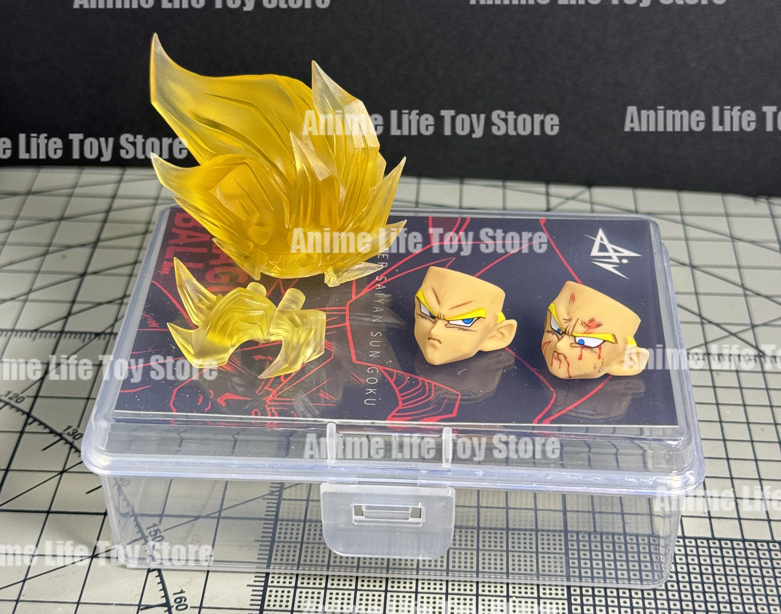 Special Offer Air dragon ball Goku 3.0 S.H.FIGUARTS Wind Hair Head Accessories Compassionate Face Strabismus Face Customized