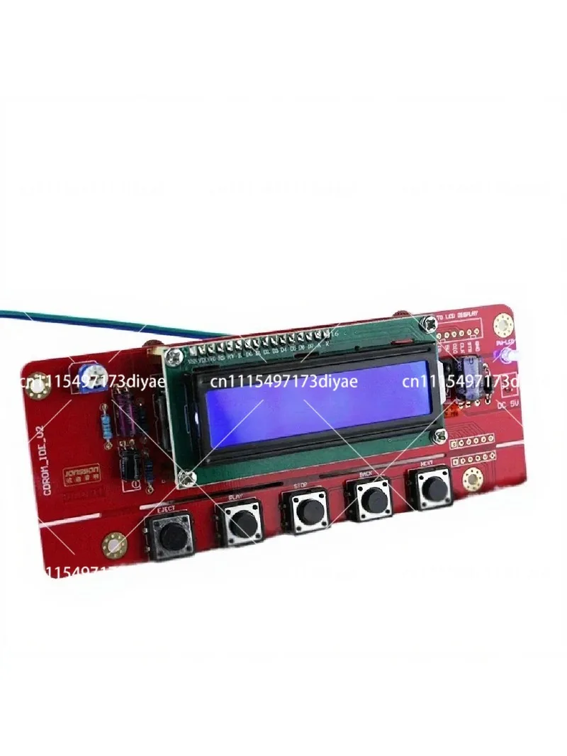 IDE CD-ROM Drive Controller DIY Player Kit with Remote Control for Optical Disc Player