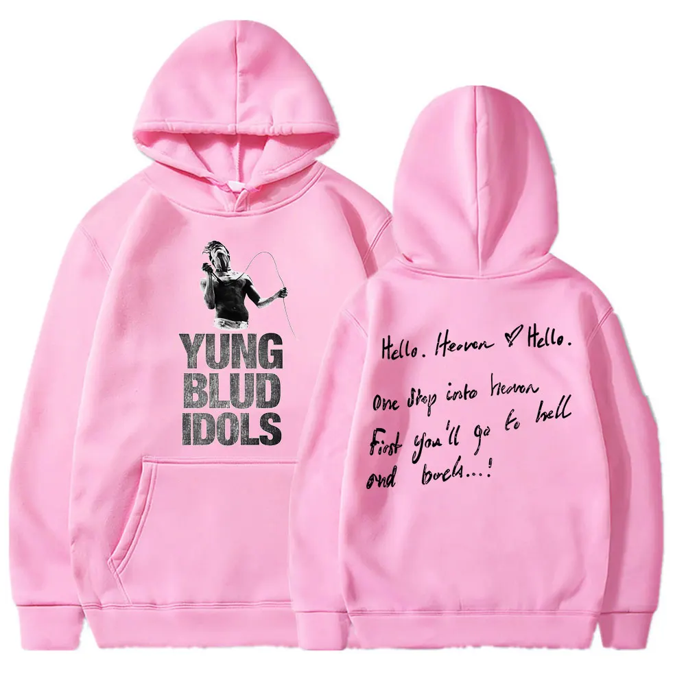 Yungblud IDOLS ألبوم جولة 2025 المرأة جاكت للربيع الهيب هوب زوجين هوديس عادية القطن المتضخم القمم Bodywarmer الشارع الشهير #6