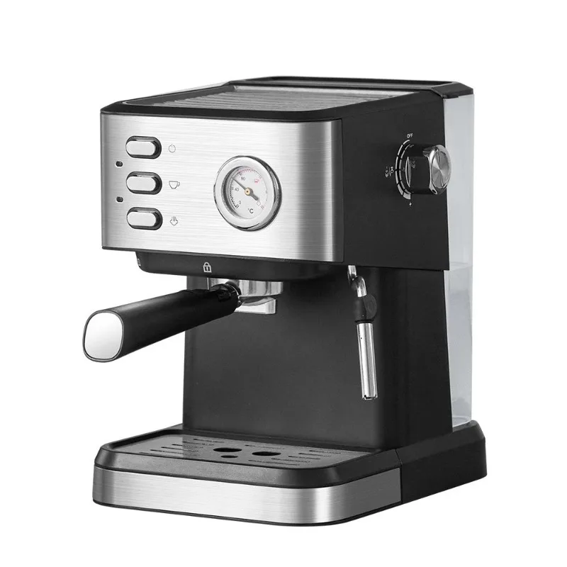 

Coffee machine, household small semi-automatic high-pressure steam type milk foam integrated coffee maker
