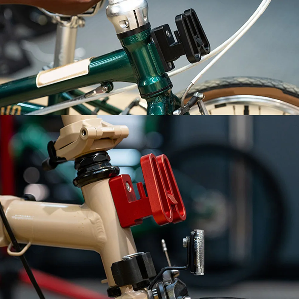 

Блок-переноска для велосипеда, складной кронштейн для велосипедной сумки, велосипедная сумка на открытом воздухе, 109 г, компактная велосипедная сумка, решение для переноски 6061, алюминиевый сплав