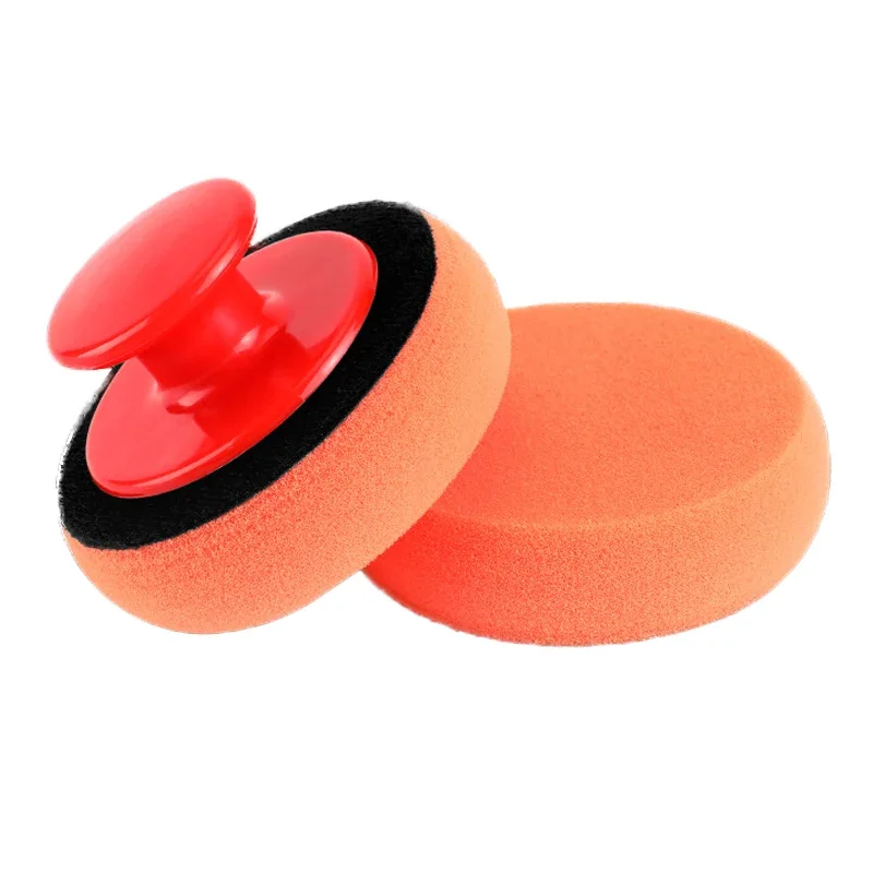 1/3/5Pcs Car Wash Wax Polishing Pad Auto Polisher Waxing Spongewith Power Handle Car Cleaning Tools Auto Detailing Accessories