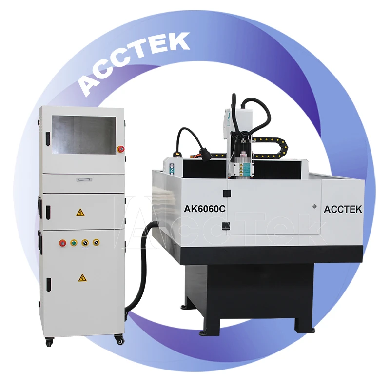 

Hot Sale Small Business Equipment AK6060C Mold Engraving Machine Making Machine Mini ATC CNC Router