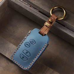 Car Key Case Cover bag For Toyota Land Cruiser Prado 150 Camry Prius Crown Keychain Holder Accessories Car-Styling Holder Shell