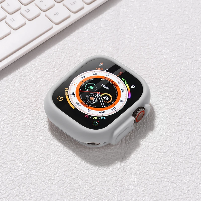 Weiche Silikonhülle für Apple Watch Ultra 4 3 49mm Zubehör Rundum-Schutzabdeckung iWatch Armband Ultra 4 Ultra3 49 mm – Detail 4