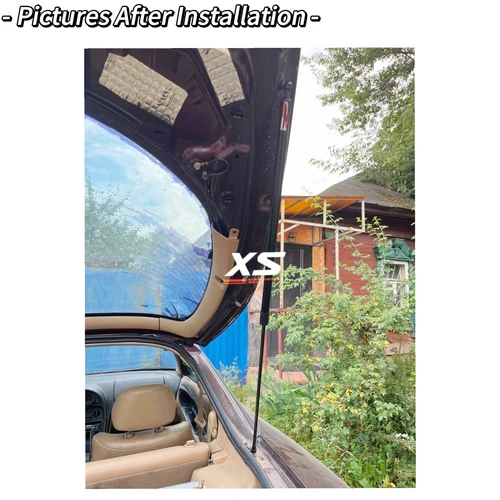 Imagen 2 del producto Puntales de puerta trasera para Mitsubishi Eclipse 1995-1999, soportes de elevación de escotilla trasera de maletero, varilla amortiguadora MR 100467 SR 100468 SR 100457