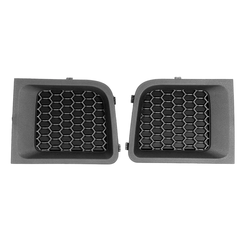 

Car Bumper Grill Left+Right Front Lower Bumper Grill Insert Grille Bezel Cover For Jeep Renegade 2015-2017-A33K