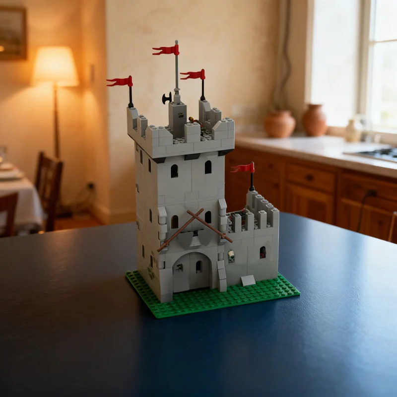 

368pcs MOC Watch Tower 1 Set King S Castle Model Building Blocks Construction Christmas Gifts Toy Creative DIY Idea Brick Toys