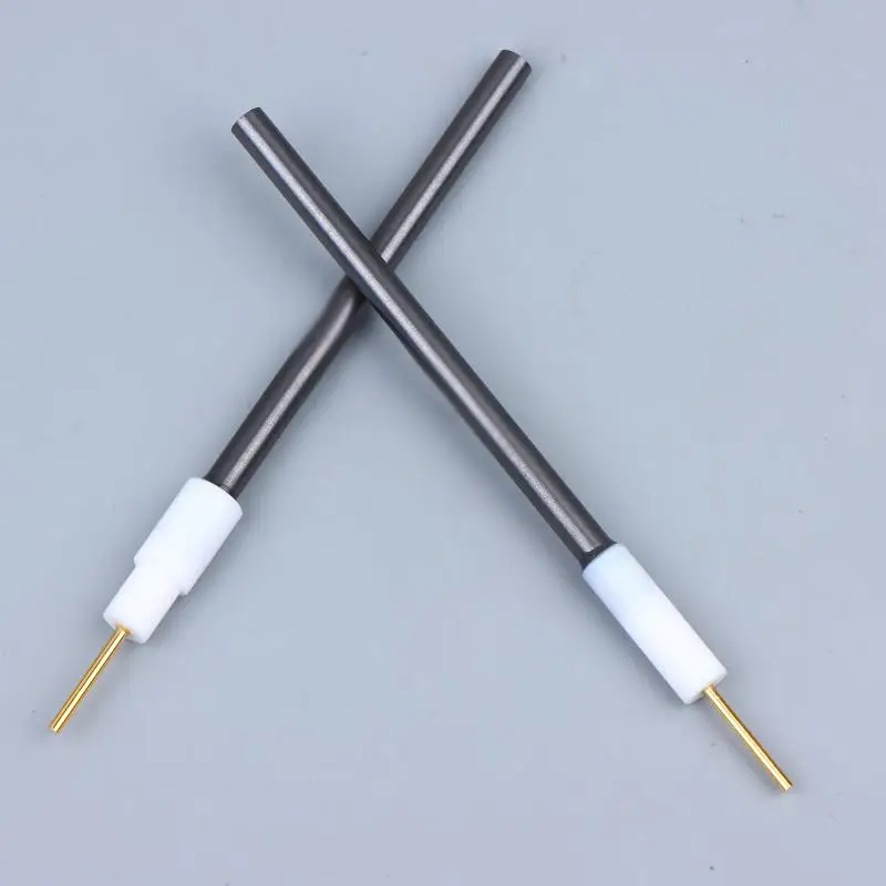 1Set 6mm Electrode Research Rod Electrolysis High-purity Rod Electrolysis Anode Carbon Rod.