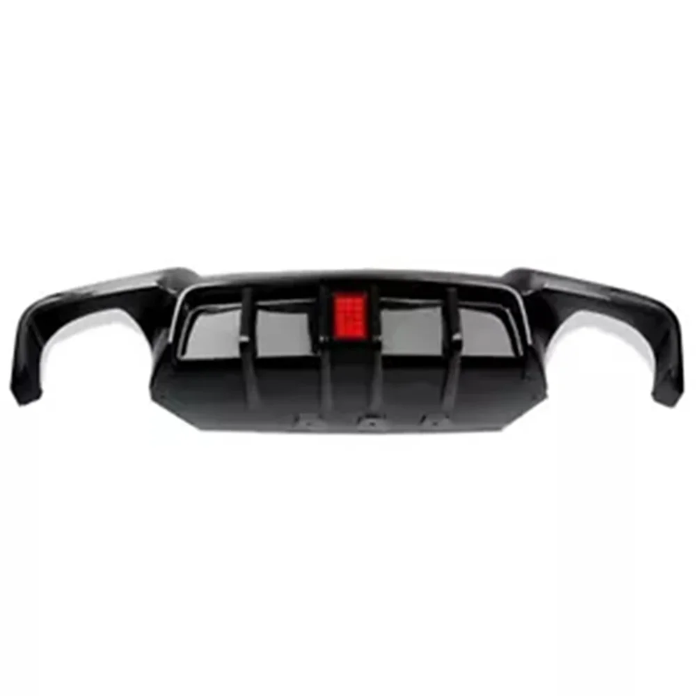 Diffuser Lip with LED Rear Diffuser Spoiler for BMW 5 Series M5 F10 F11 M Sport 2010-2017 Accessories Auto Parts