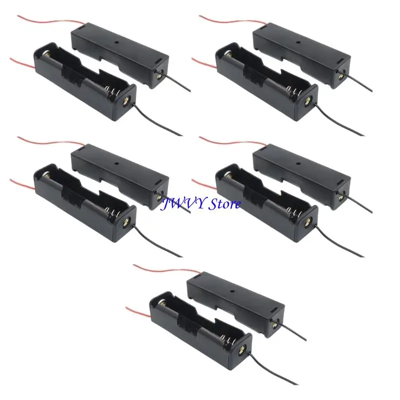 573A 5PCS Multiple Size 18650 Battery Holder Set With Wiring For Various Voltages